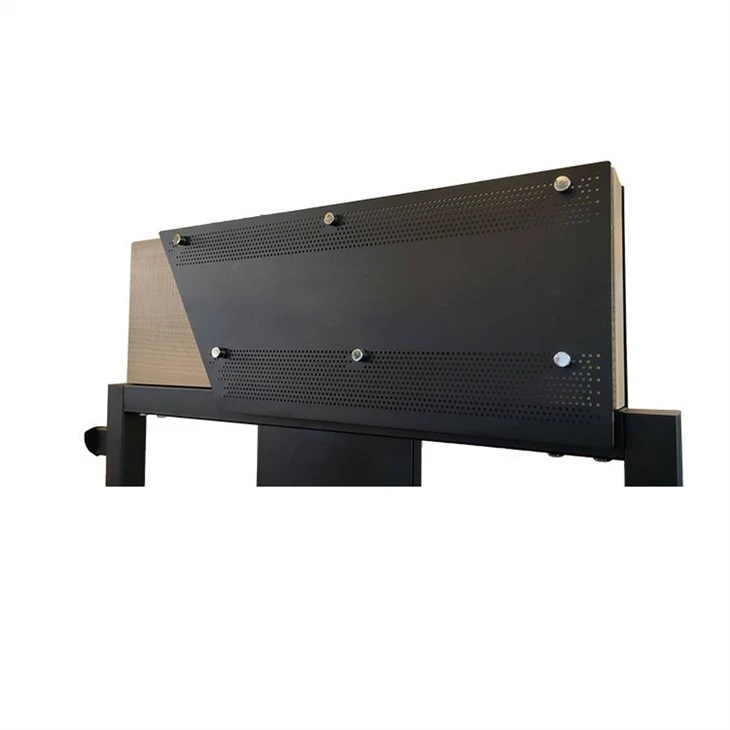 Custom 4-Layer Boutique Garment Display Stand with POP (5)
